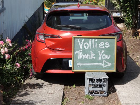 Danke an die Helfer mit Helferfest